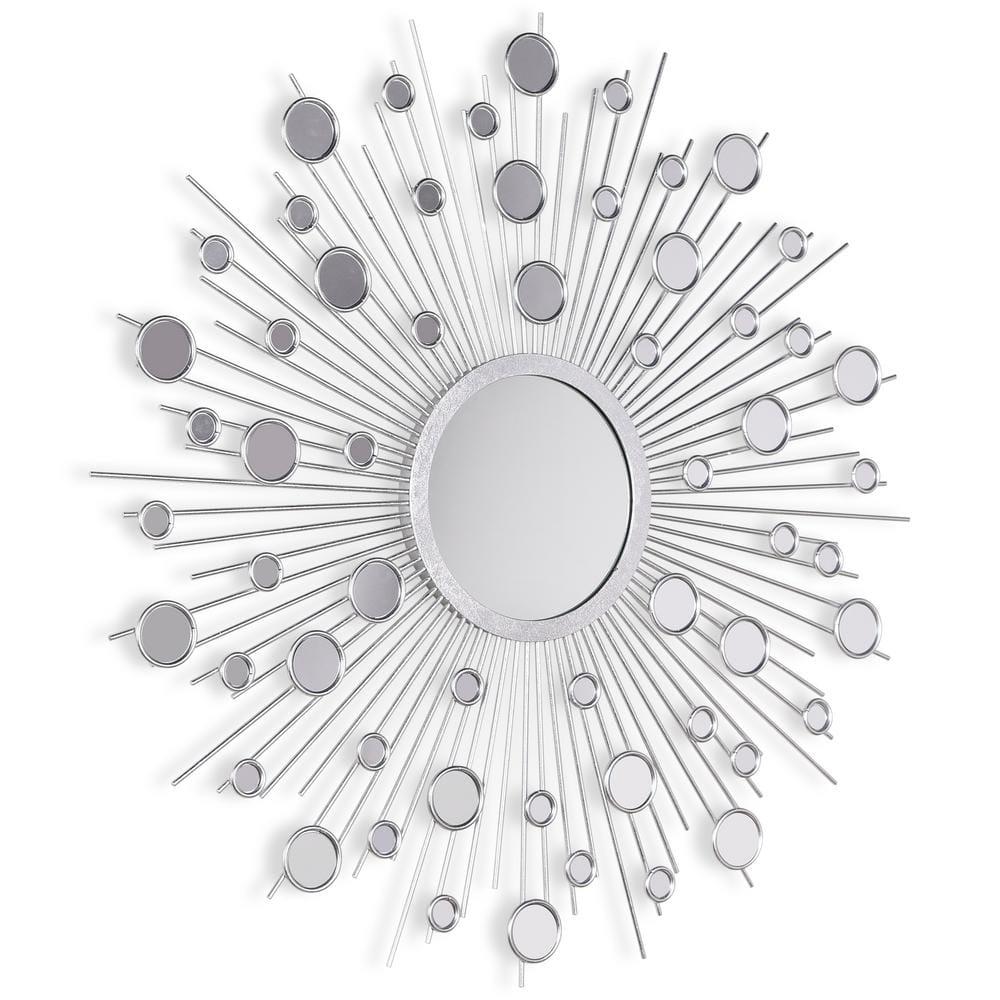 Milkyway I Bling Round Wall Mirror