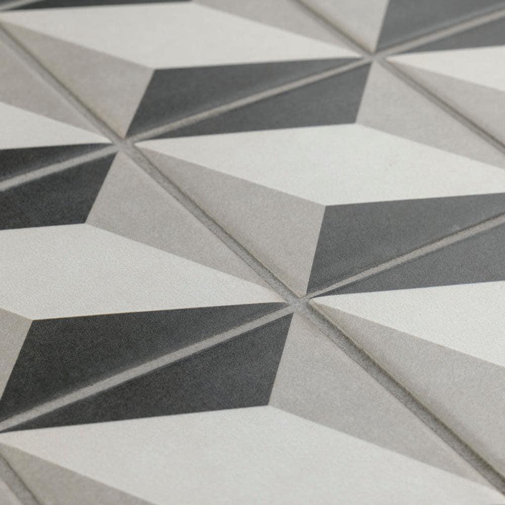 Merola Tile Twenties 4" x 4" Ceramic Patterned Wall & Floor Tile