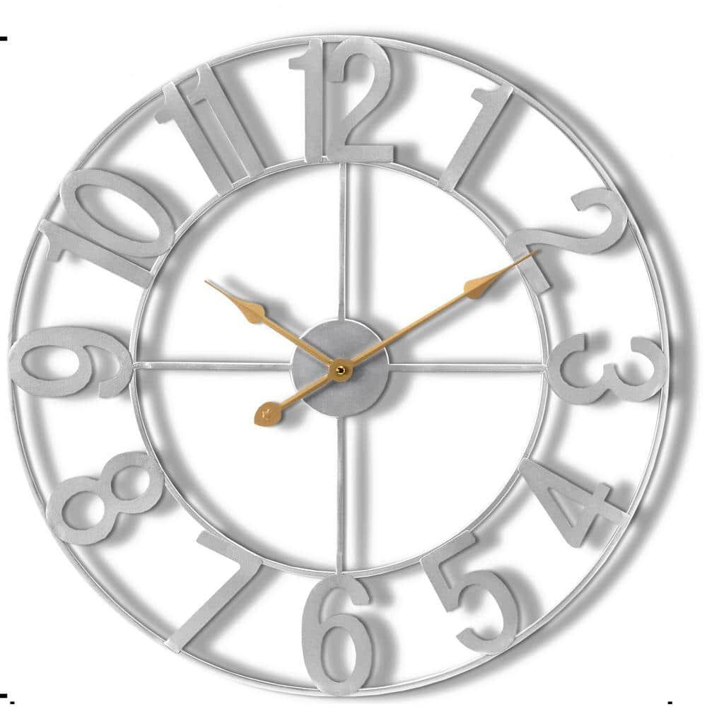 Sorbus Large 16" Numeral Analog Decorative Wall Clock
