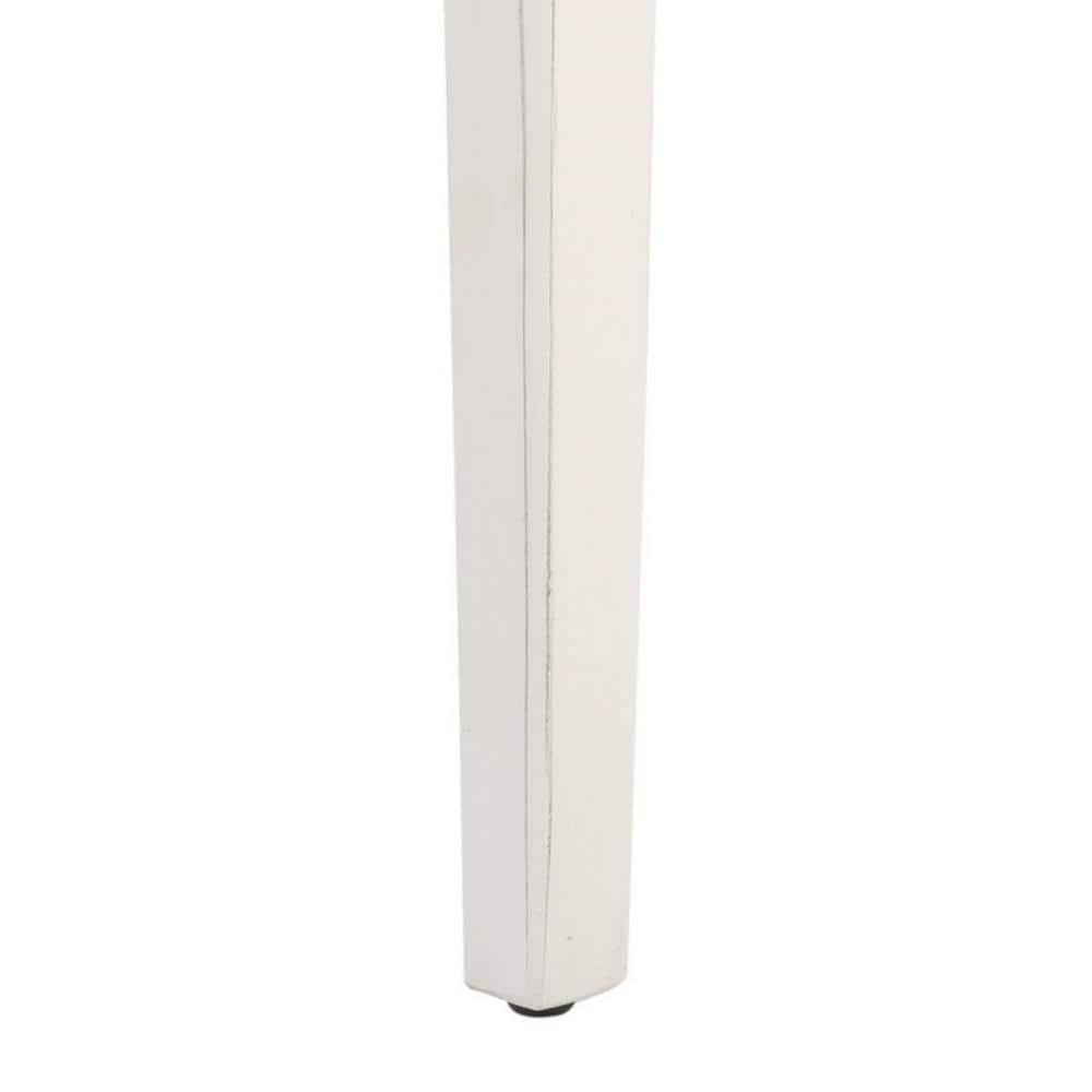 Opal 1 Drawer Accent Table - Distressed White - Safavieh.