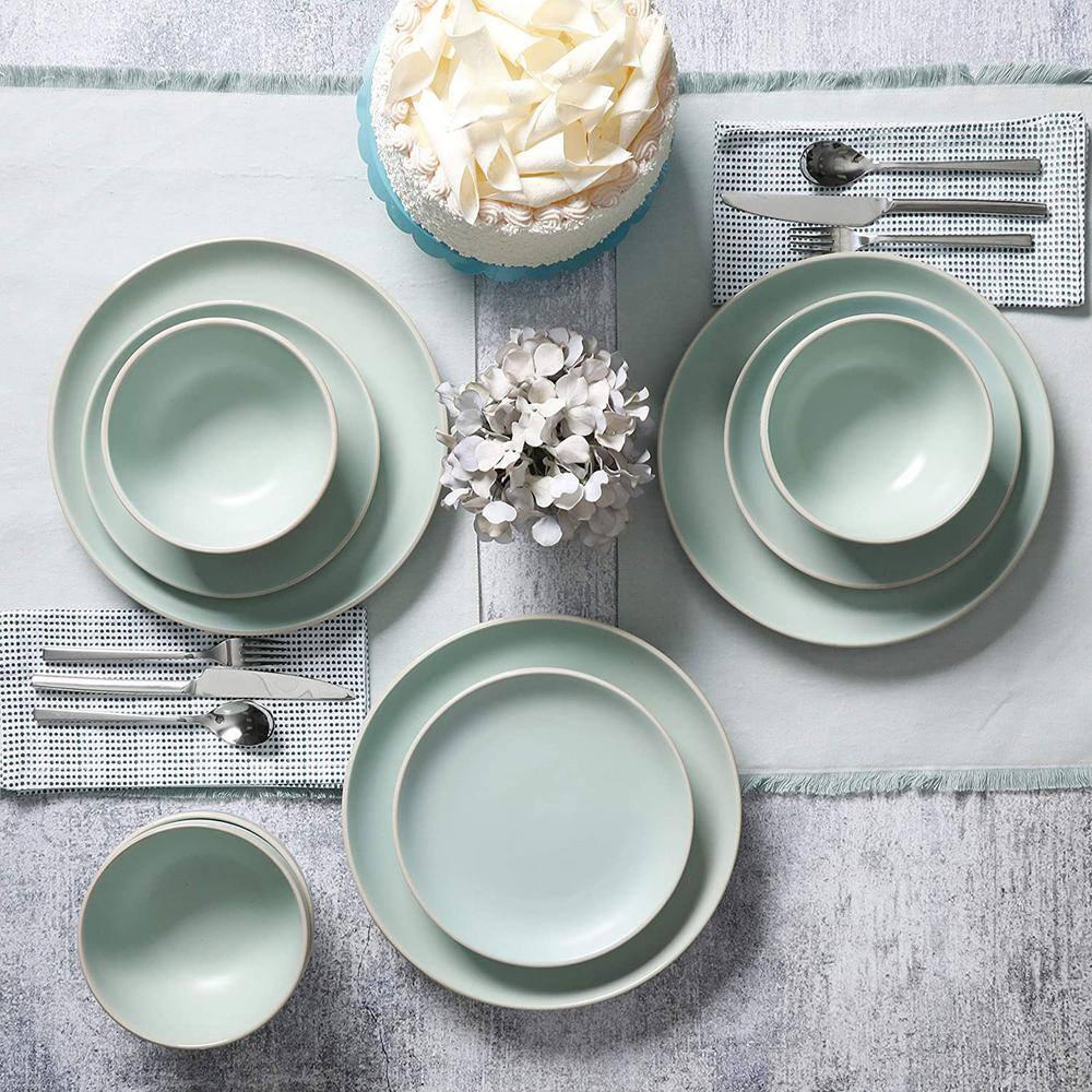Rockaway 12 Piece Dinnerware Set