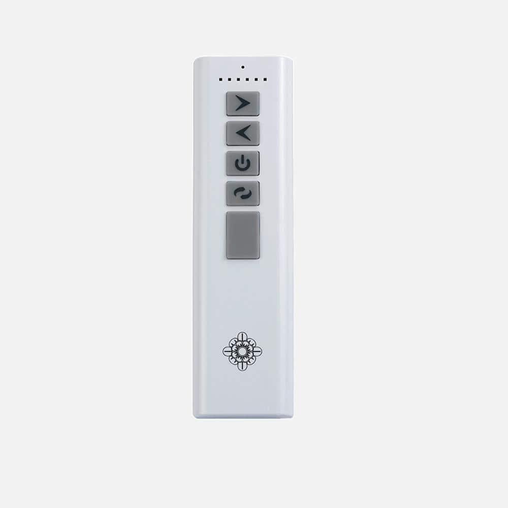 Monte Carlo 3MAVR60RZWBBS 60" Maverick - Matte White With Burnished Brass