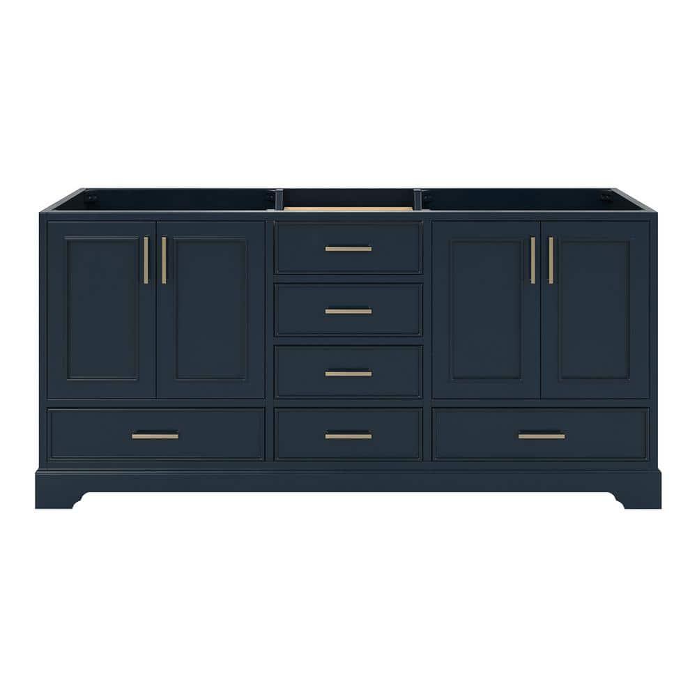 Ariel M072d-Bc Stafford 73" Double Free Standing Vanity Cabinet Only - Blue