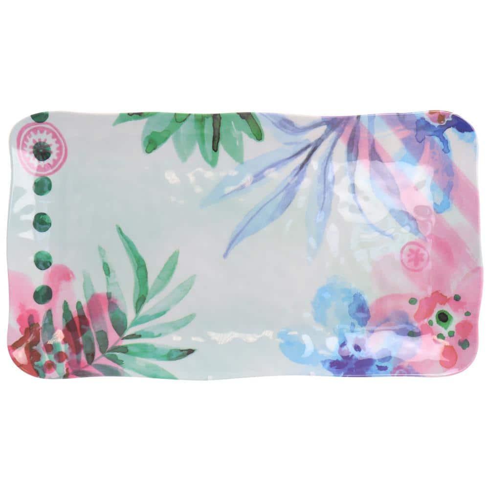 Spice by Tia Mowry Spice By Tia Mowry Cinnamon Twist 2 Piece Melamine Serving Tray Set In Multi