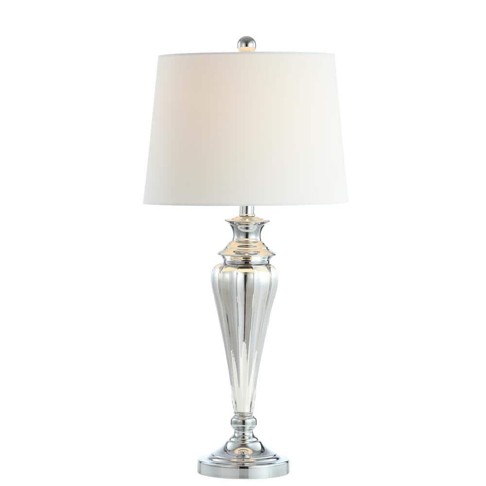 Trent Table Lamp - 30 Inch Height - TBL4205 - Silver - Safavieh