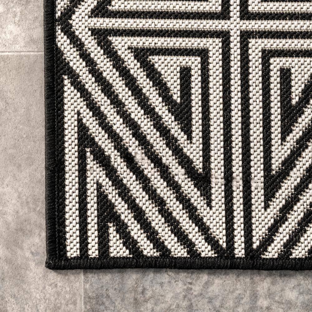 nuLOOM Kelsey Modern Abstract Indoor and Outdoor Area Rug
