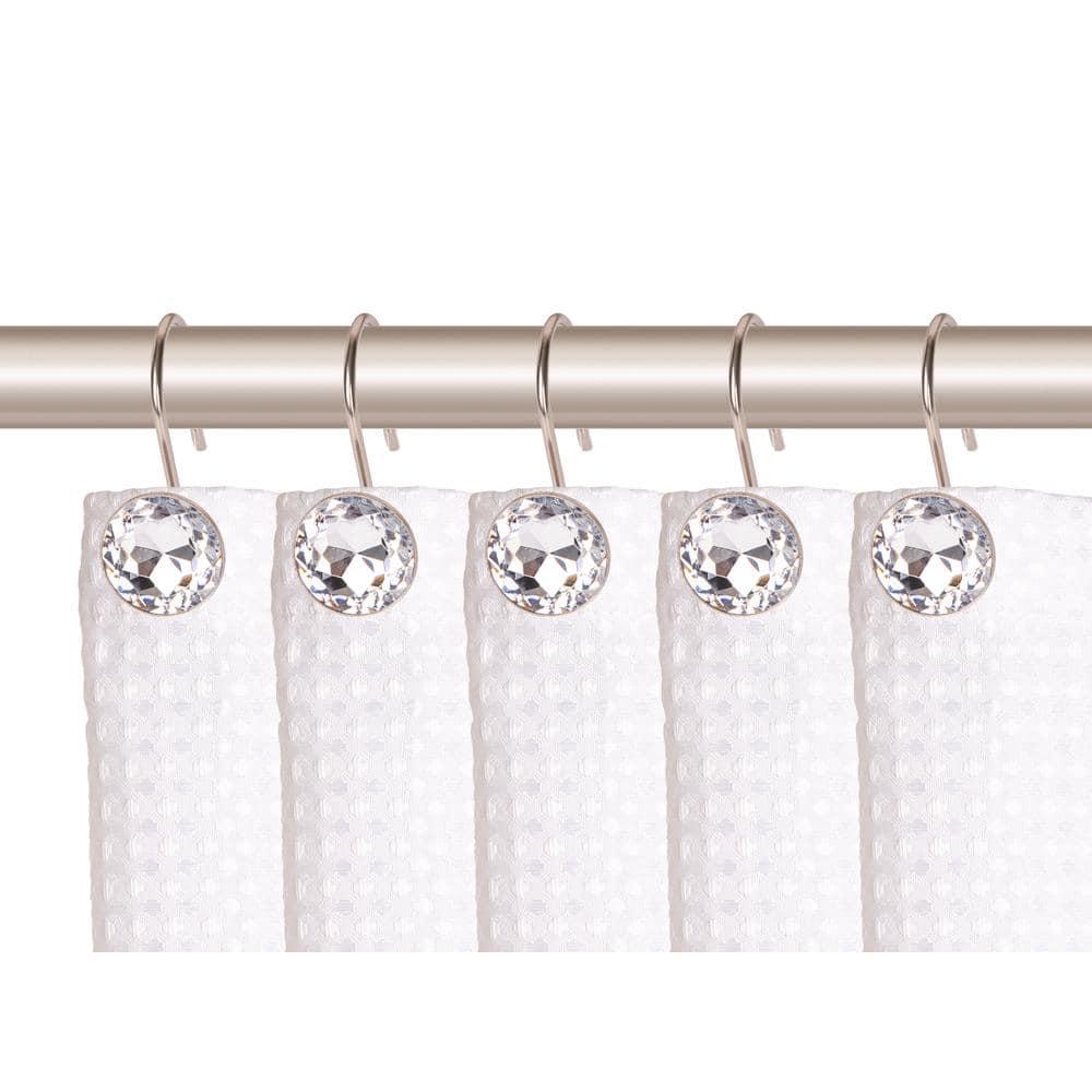 Utopia Alley Steel Shower Curtain Hook (Set of 12)
