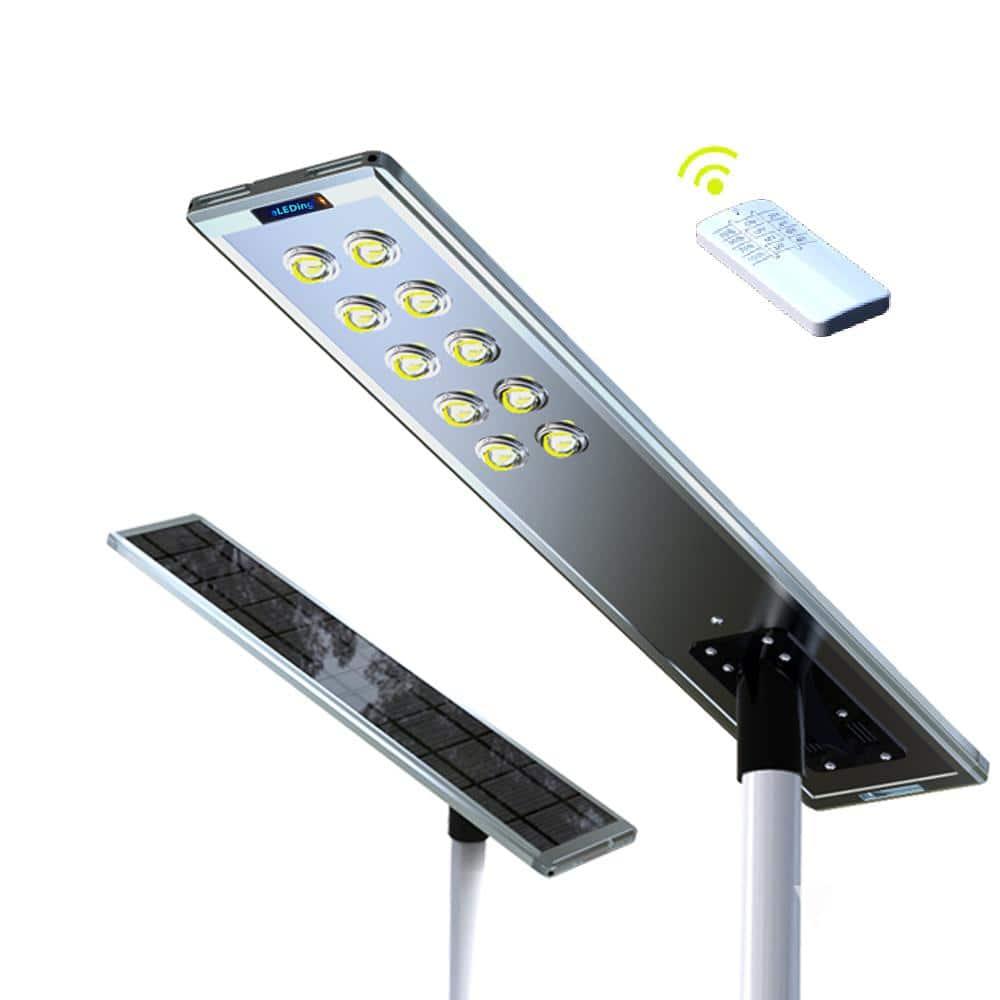 eLEDing ELEDing Outdoor LED Motion Sensor Street Light with Solar Panels
