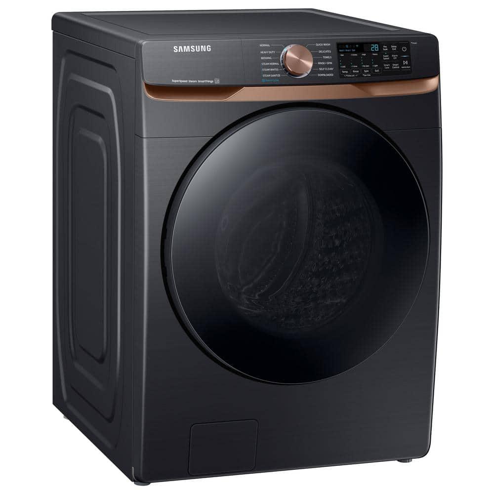Samsung 5.0 cu. ft. Extra Large Capacity Smart Front Load Washer with Super Speed Wash and Steam