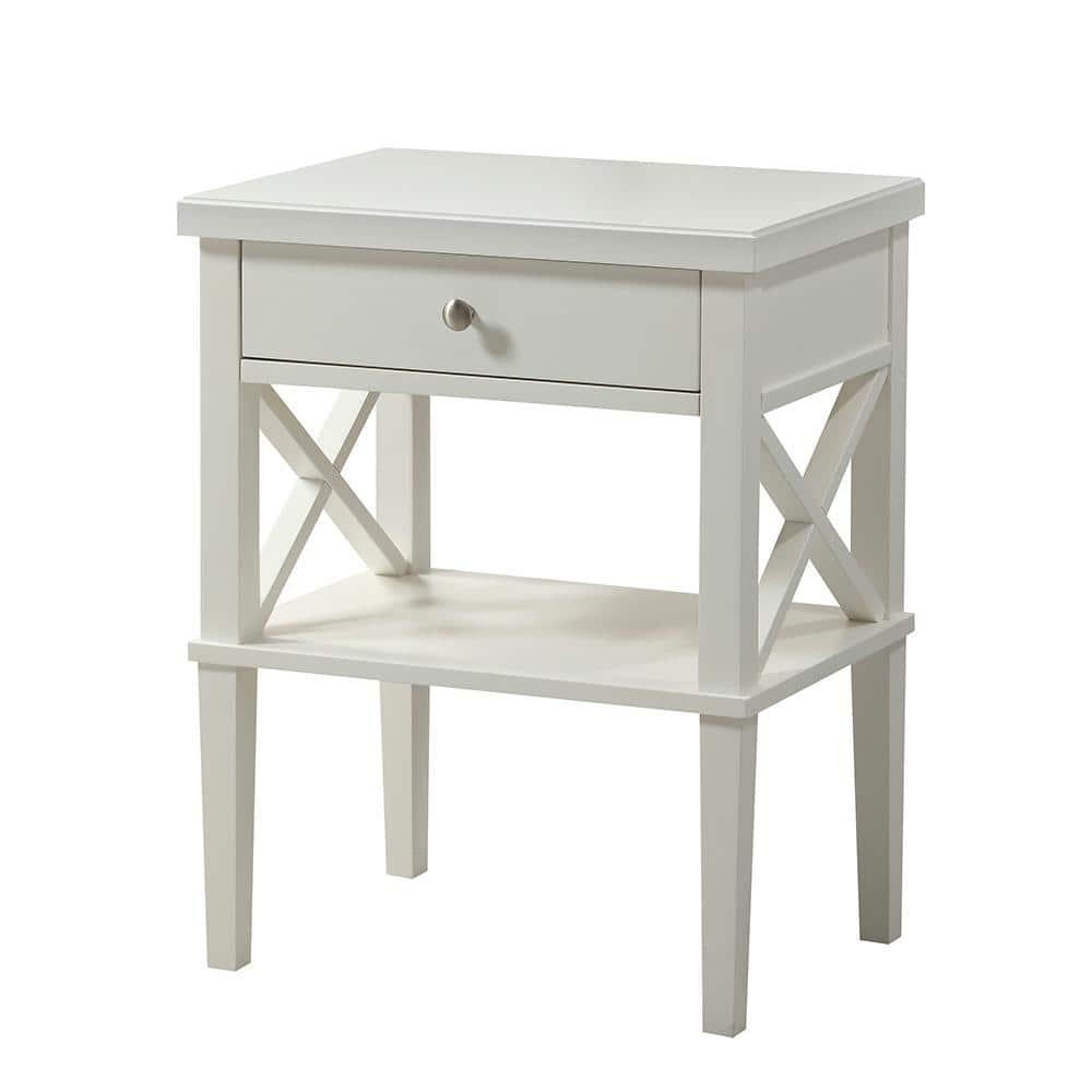 Marta Nightstand in White - Comfort Pointe