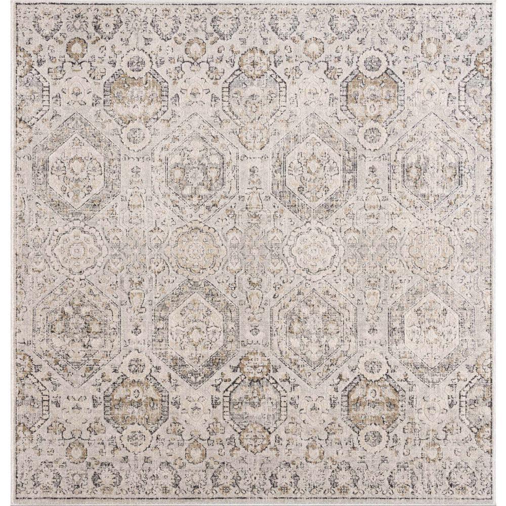 Hauteloom Rectangle Area Rug   Charcoal