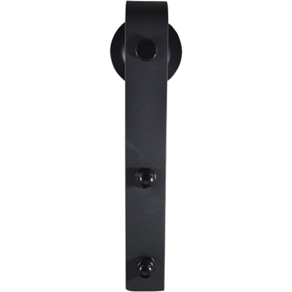 MMI DOOR Door Hinge 80'' Solid + Manufactured Wood Paneled with Installation Hardware Kit Barn Door