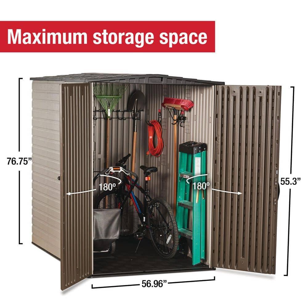Rubbermaid Rubbermaid Big Max 5 ft. x 6 ft. Vertical Shed