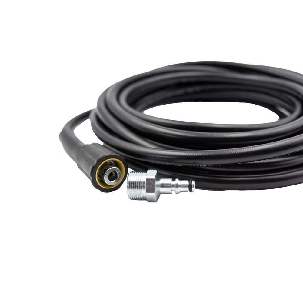 AR Blue Clean AR Blue Clean, 25'' Super Soft Pressure Washer Hose with Transfer Adapter