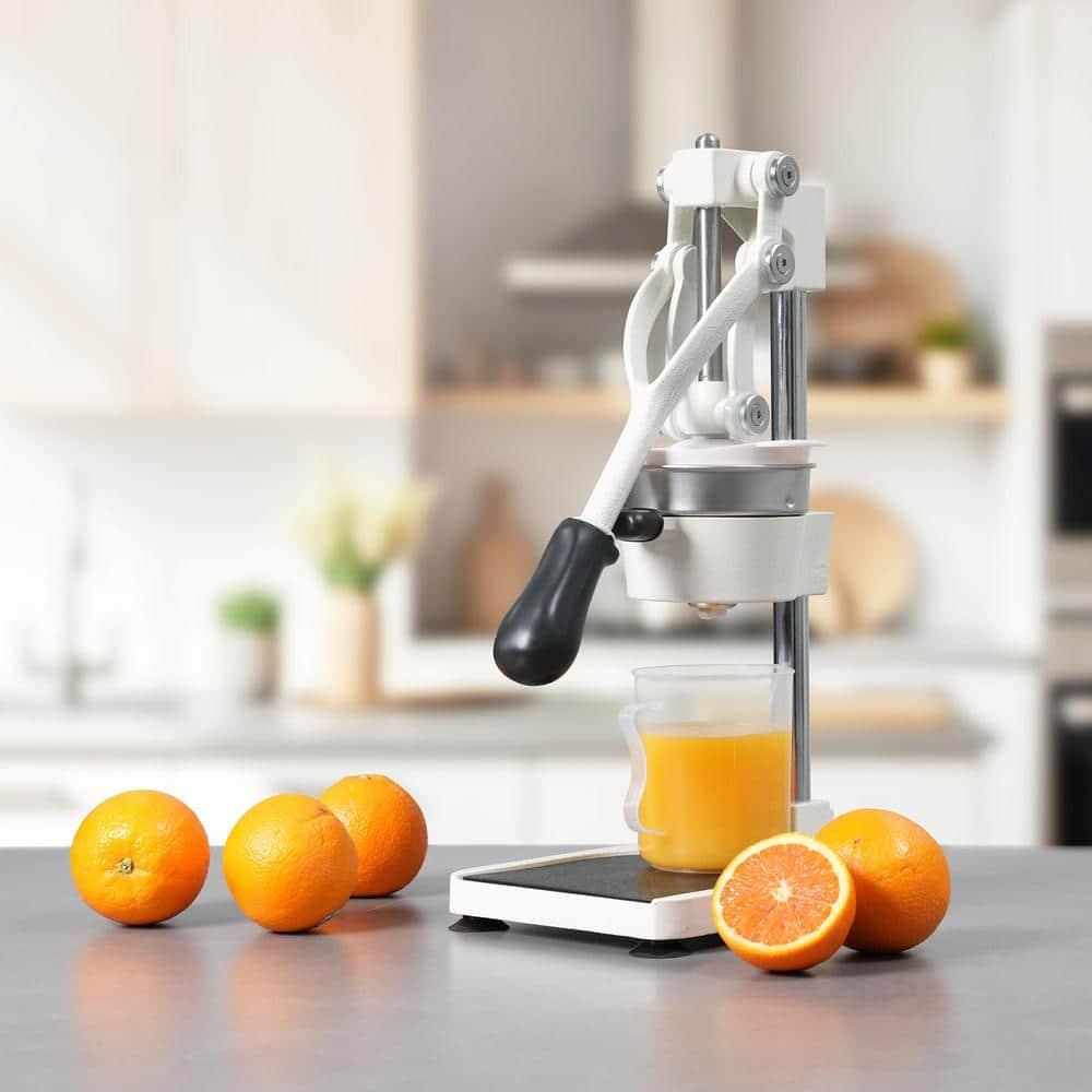VIVOHOME Stainless Steel Black Manual Hand Press Orange Juicer Machine
