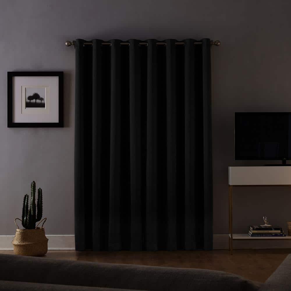 Sun Zero Oslo Theater Grade Extreme 100% Blackout Grommet Curtain Panel