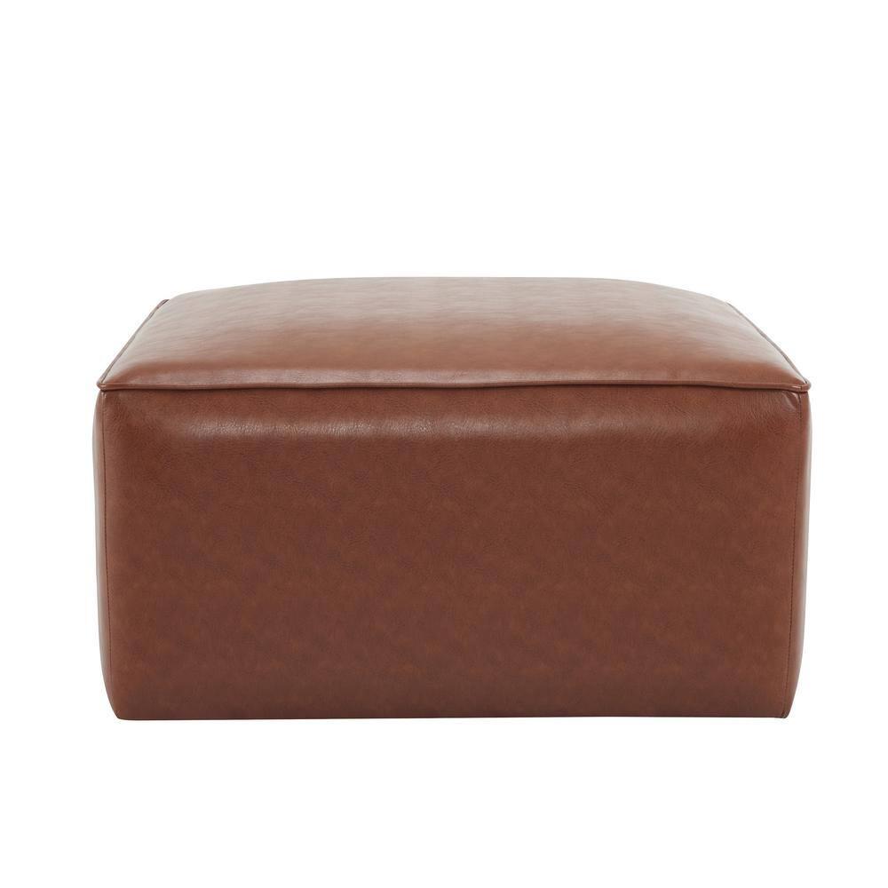 Christopher Knight Home Yzabella Modern Indoor Faux Leather Versatile Ottoman