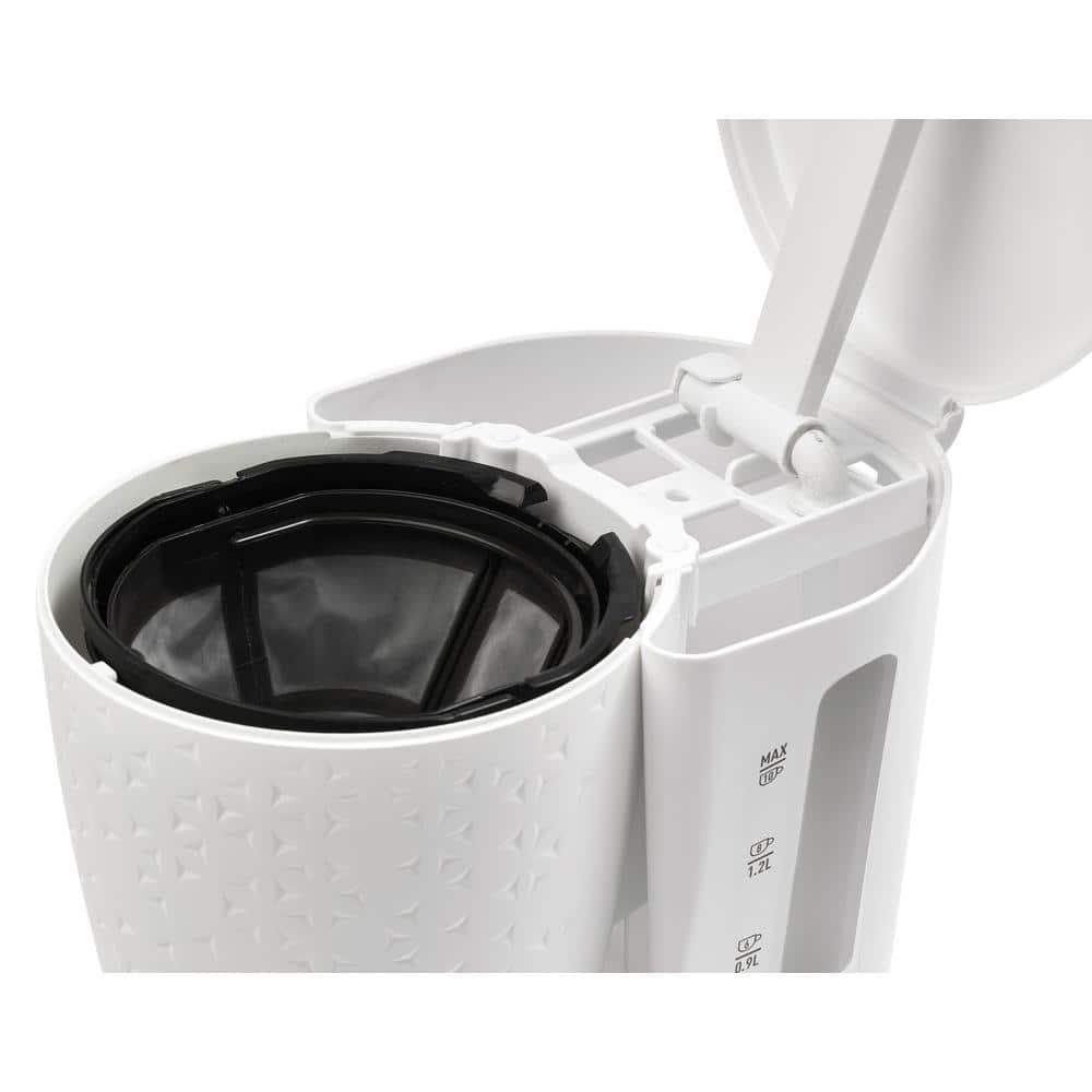 HADEN Starbeck White Drip Coffee Maker