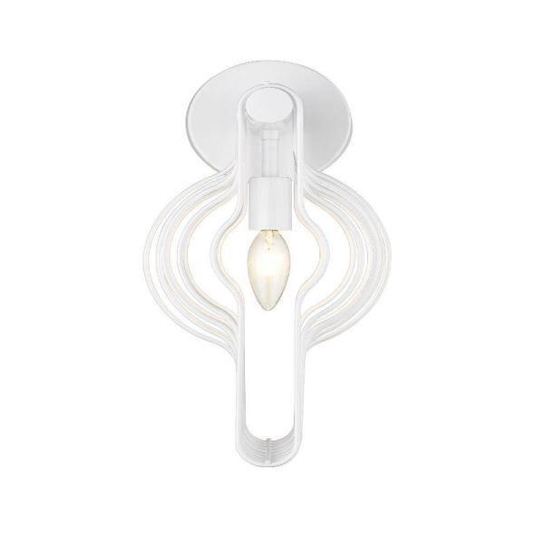 Z-Lite Contour 1 - Light Wall Light in  White
