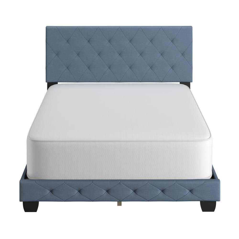 Boyd Sleep Boyd Sleep Chloe Linen Upholstered Bed Frame with Adjustable Headboard, Sturdy Wood Slat System, No Box Spring Required