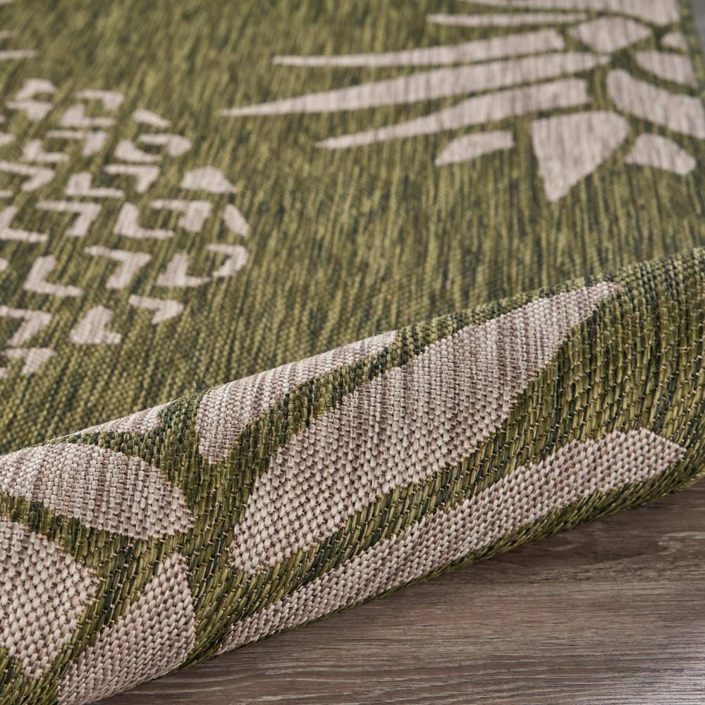 5â€™ x 7â€™ Green Pineapple Indoor Outdoor Area Rug