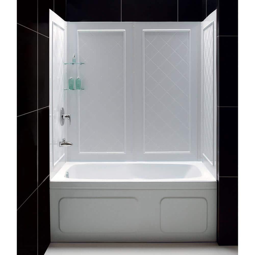 Infinity-Z 28" x 60" Rectangle Sliding Tub Enclosure