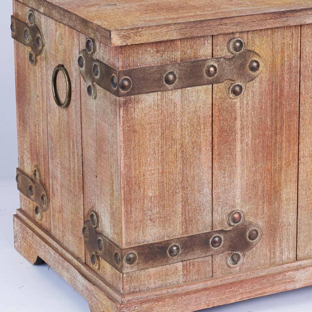 Household Essentials Decorative Trunk, Victorian, Large
