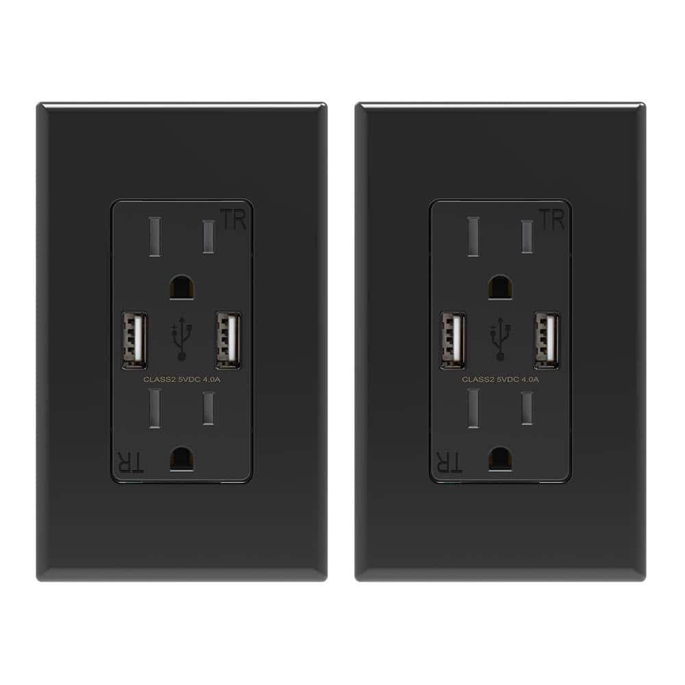 15 Tamper Resistant Duplex Outlet