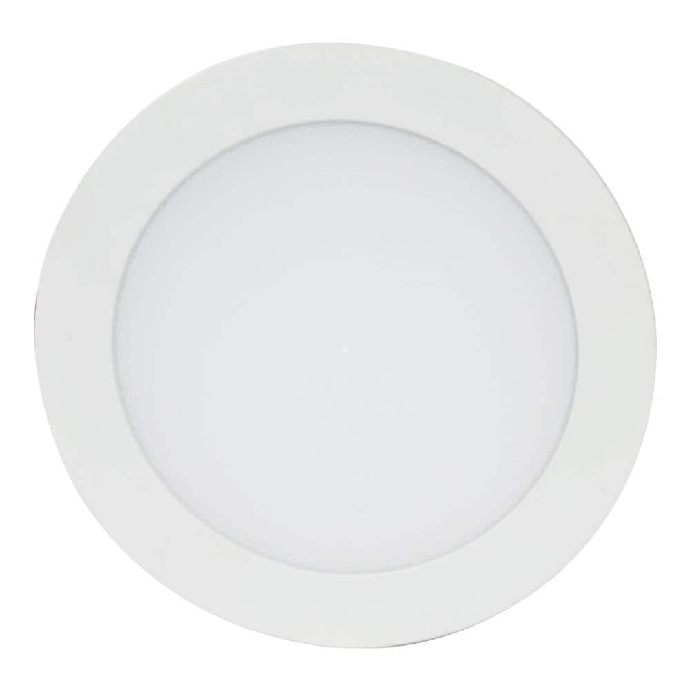HLB6 Series 6 in. 2700K-5000K Selectable CCT Integrated LED Downlight Recessed Light (1-Quantity) with Round 2 Trims