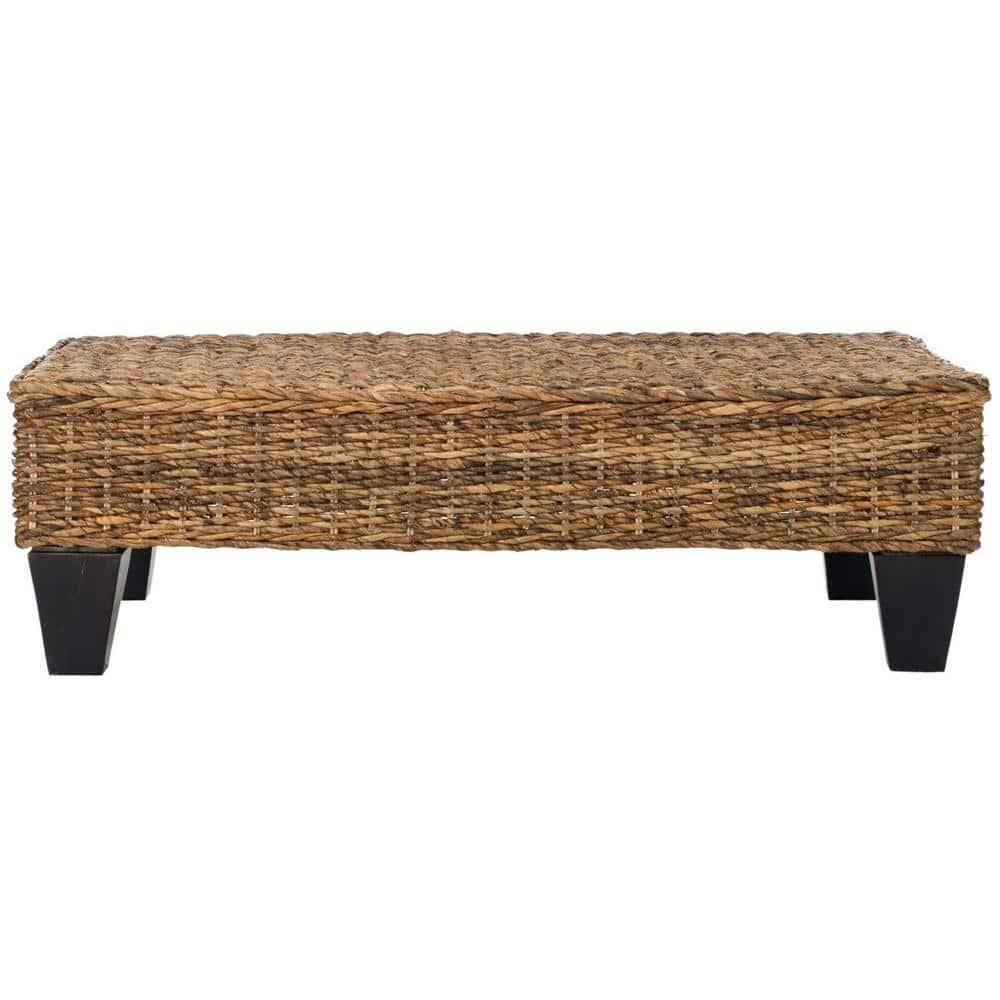 Safavieh Home Collection Leary Wicker Bench