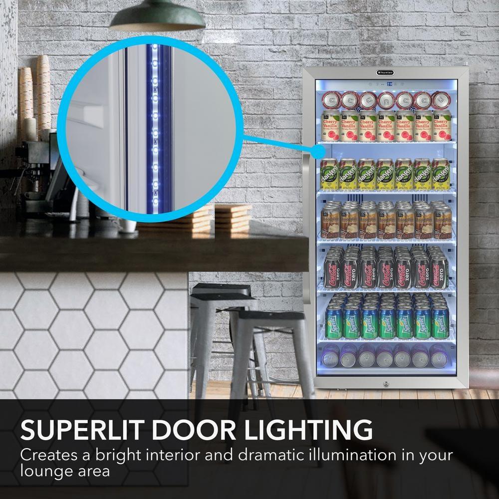 Whynter Whynter 8.1 cu.ft. 231 Cans Beverage Refrigerator with Superlit Door