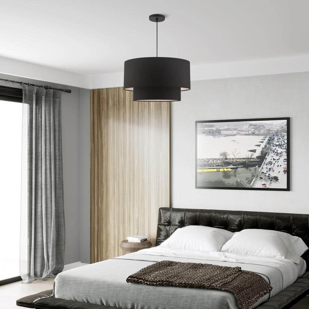 Croyle 3 - Light Dimmable Drum Chandelier