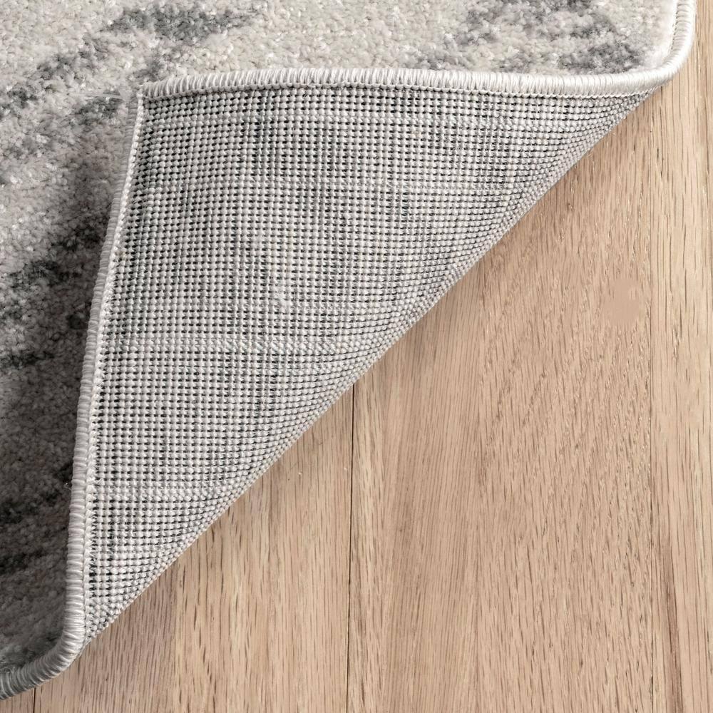 Nuloom Rosanne Geometric 7x9 Indoor Area Rug for Living Room Bedroom Dining Room Kitchen, Grey/Ivory