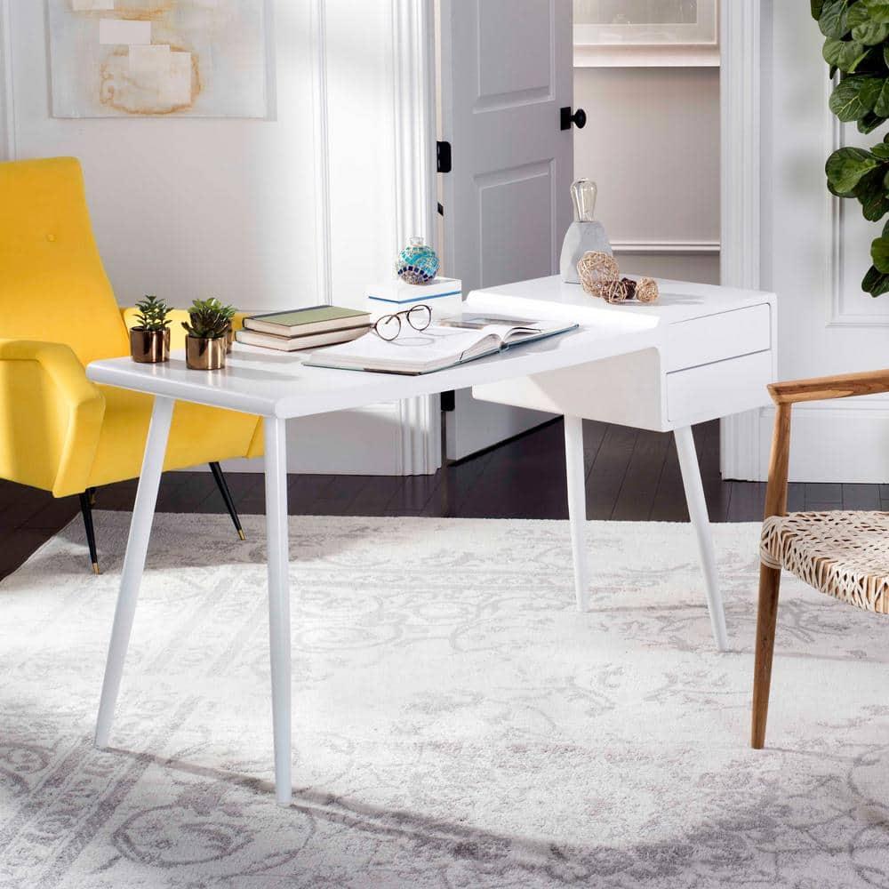Ferli Desk - FOX2228 - White - Safavieh Couture
