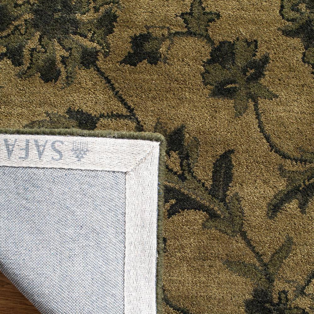 Antiquity AT824 Hand Tufted Indoor Area Rug - Olive/Green - 6'x9' - Safavieh