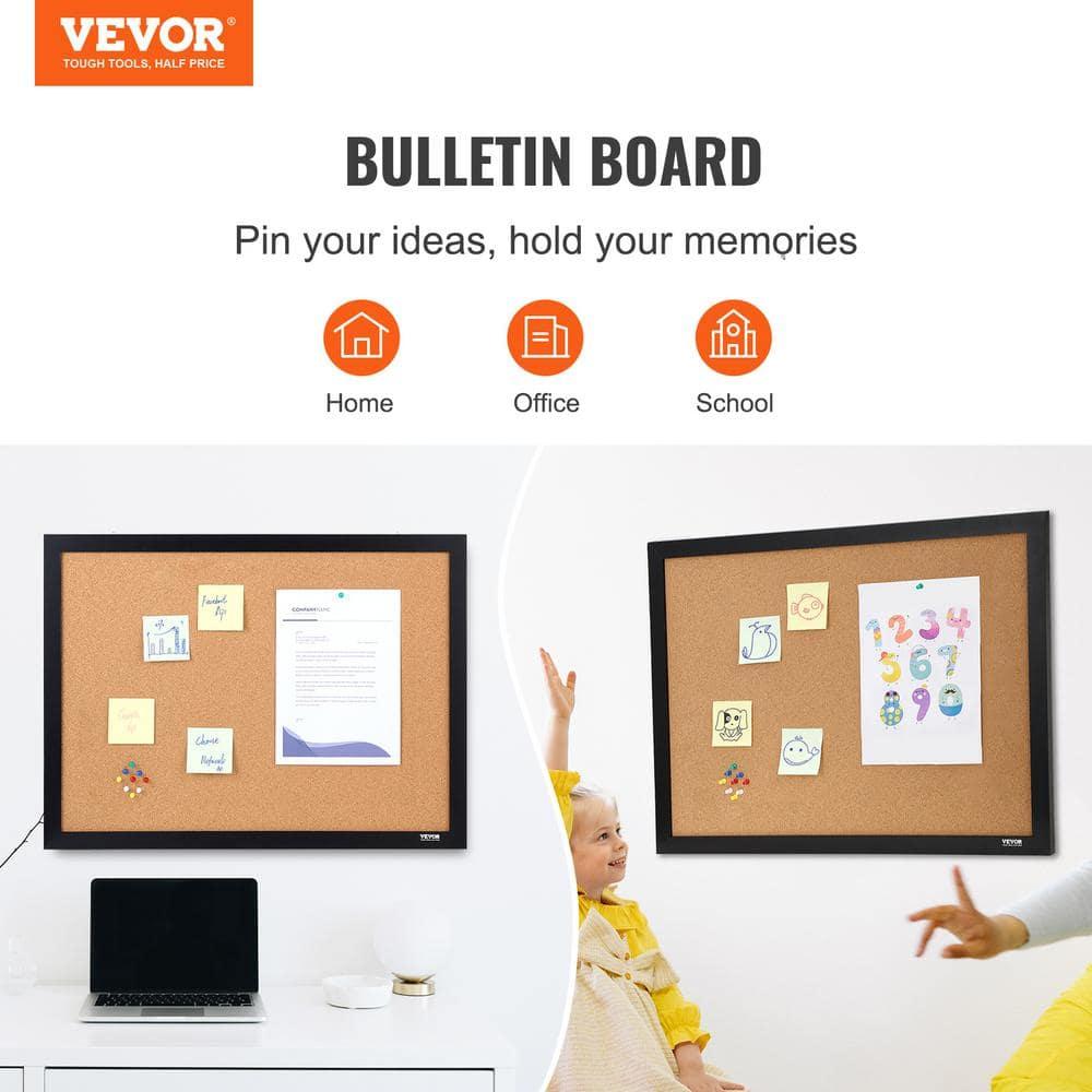 VEVOR Wall Cork Bulletin Board