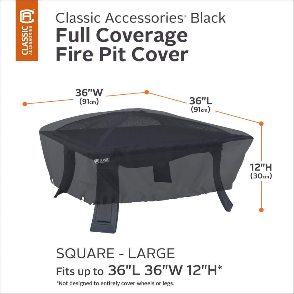 Classic Accessories Outdoor Fire Pit Cover
