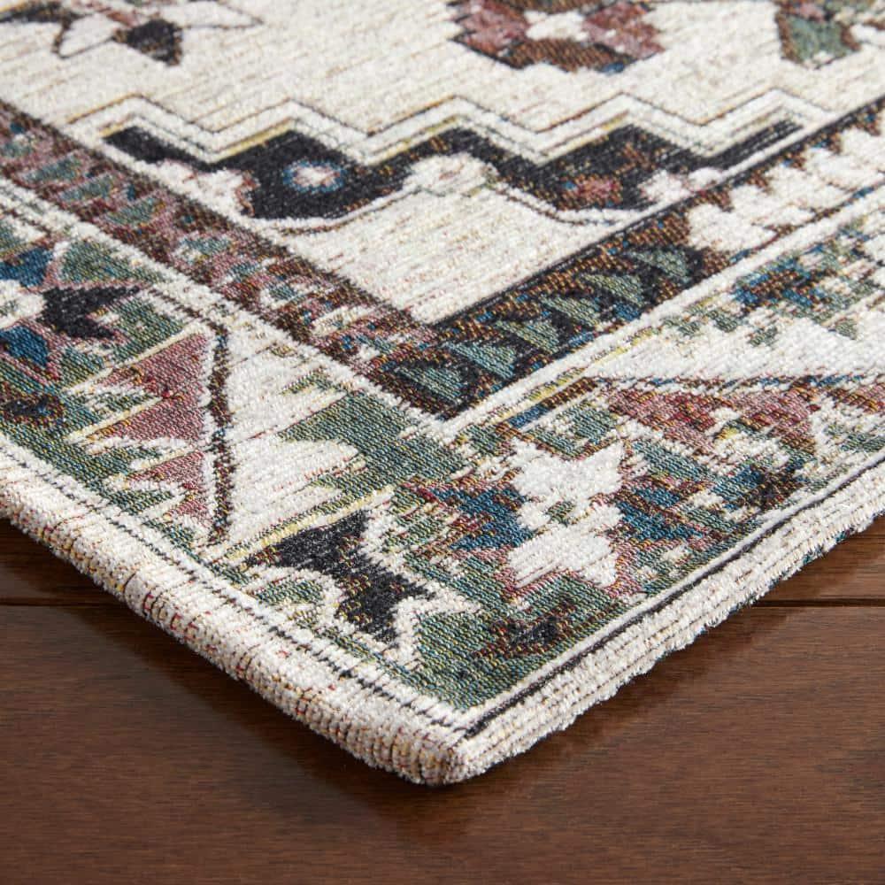 Town & Country Living TOWN & COUNTRY LUXE Livie Everwash Non-Slip Backing Kitchen Mat