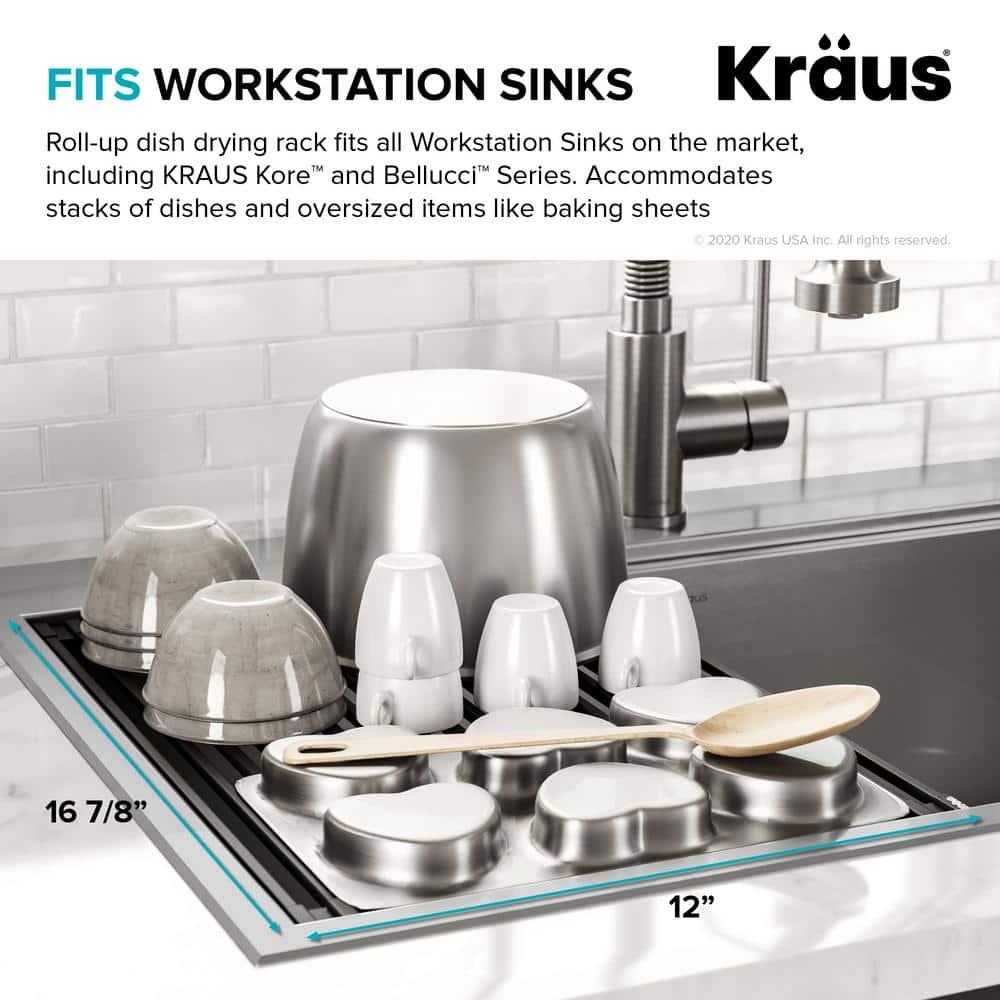 Kraus Kore Over the Sink Dish Rack