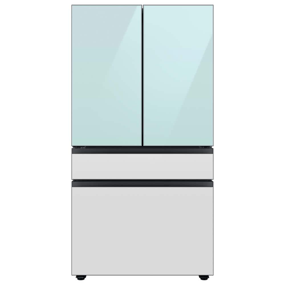 Bespoke 4-Door French Door Refrigerator (29 cu. ft.) with Beverage Center™ - Middle and Bottom Panels