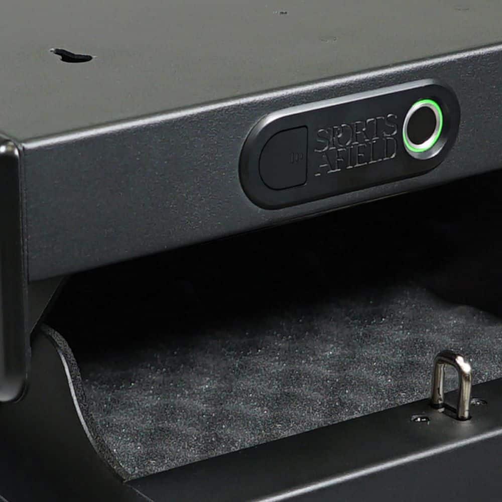 Home Defense Quick Access Drop Action Gun Safe with Biometric Lock