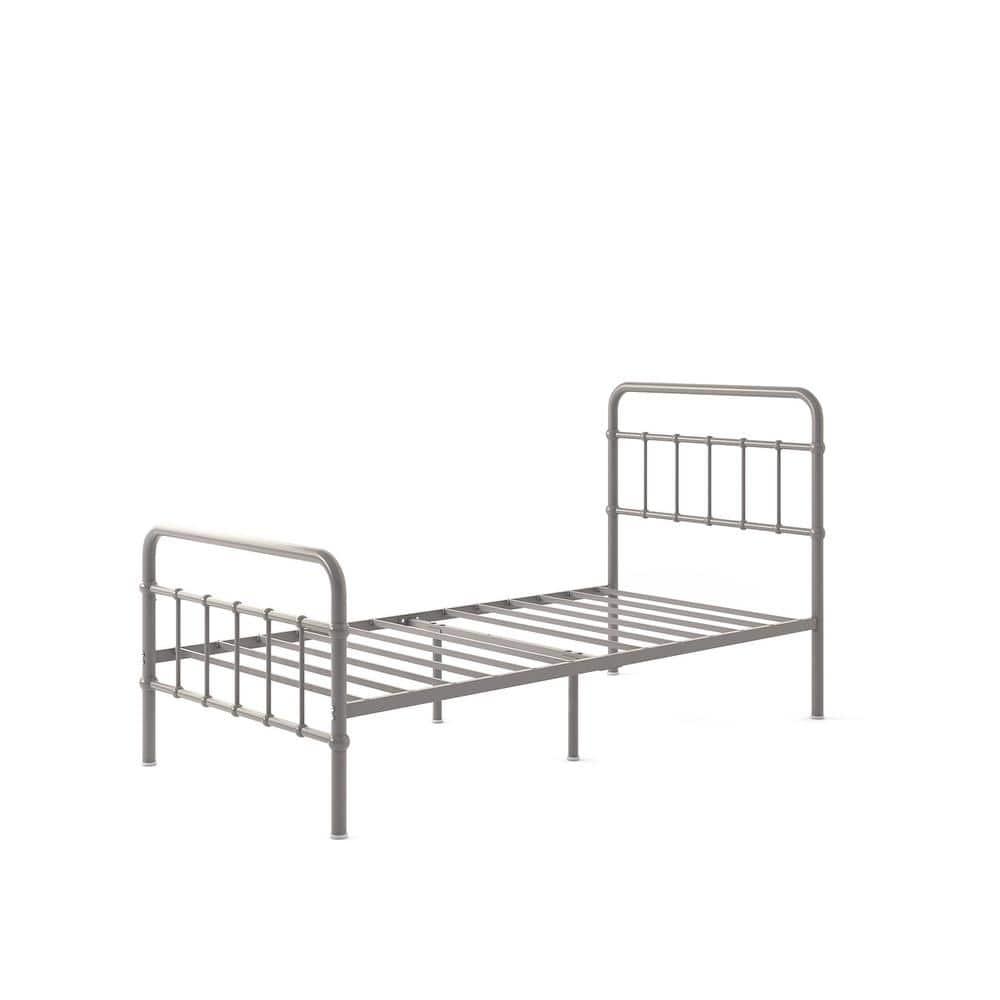 Zinus Florence 42" Modern Farmhouse Metal Platform Bed