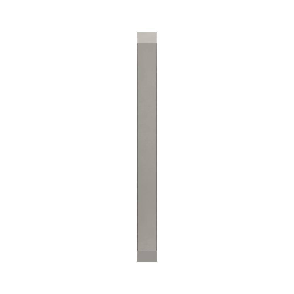 Amerock Premise 6-5/16 inch (160mm) Center-to-Center Satin Nickel Cabinet Pull