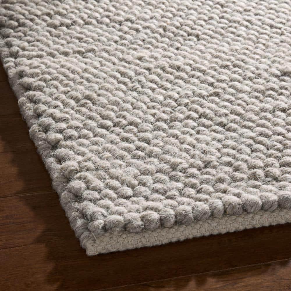 Town & Country Terra Olea Bubble Texture Handcrafted Area Rug Brown