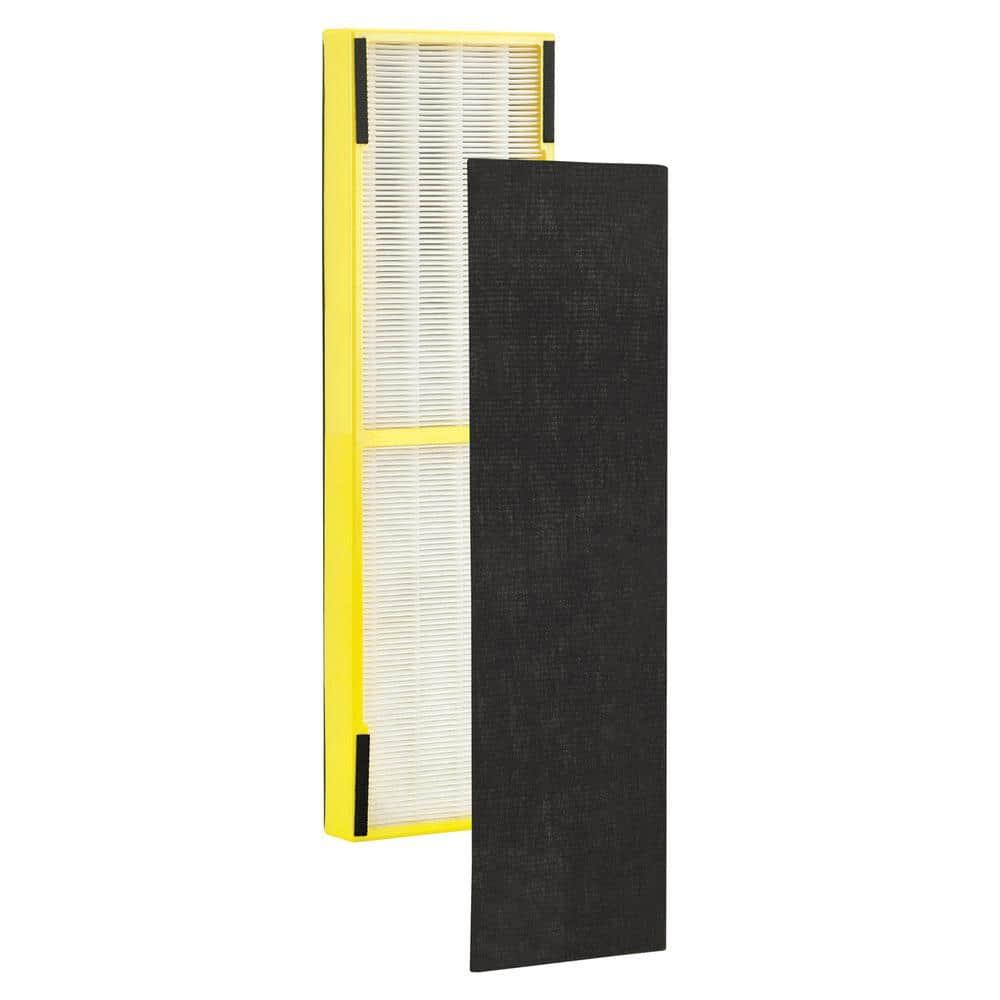 GermGuardian FLT4825 HEPA GENUINE Replacement Filter B Air Purifiers for AC4300/AC4800/AC4900/CDAP4500/AP2200 Series Gray: True HEPA, Carbon Filter