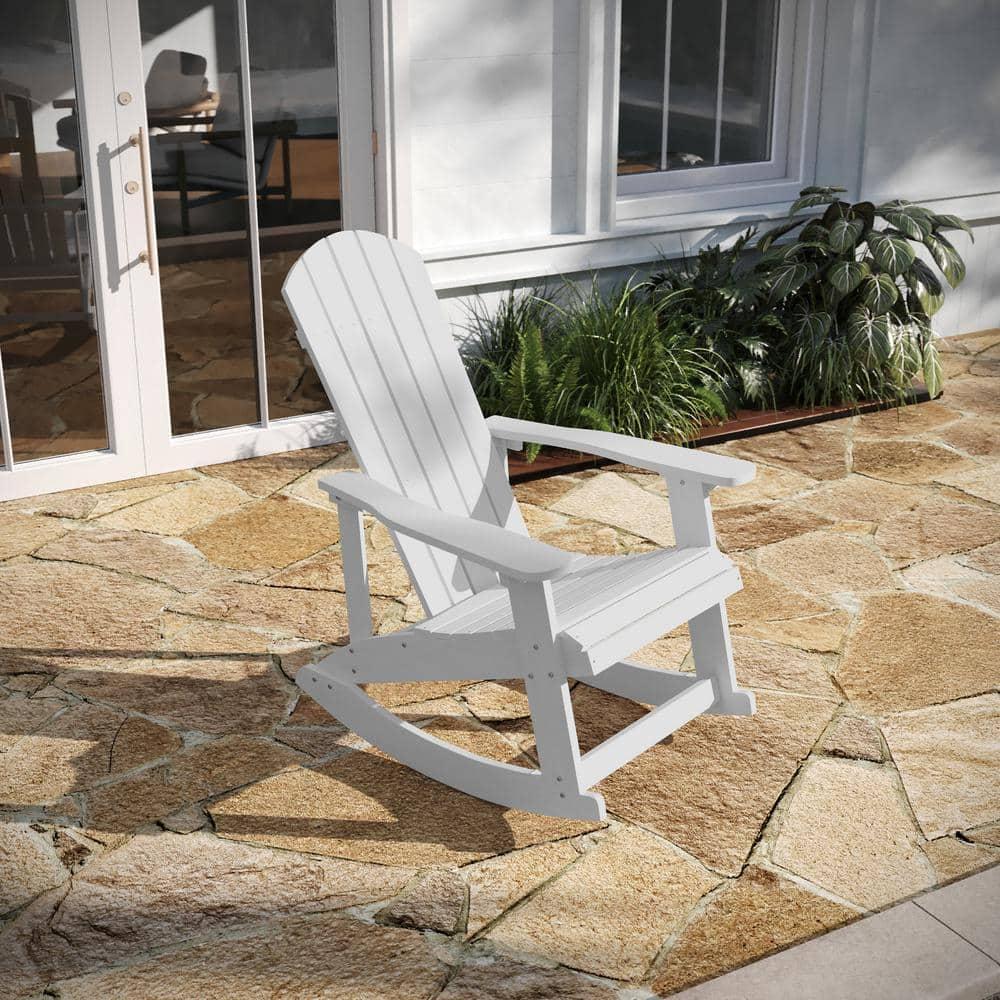 Classic Adirondack Rocking Chair