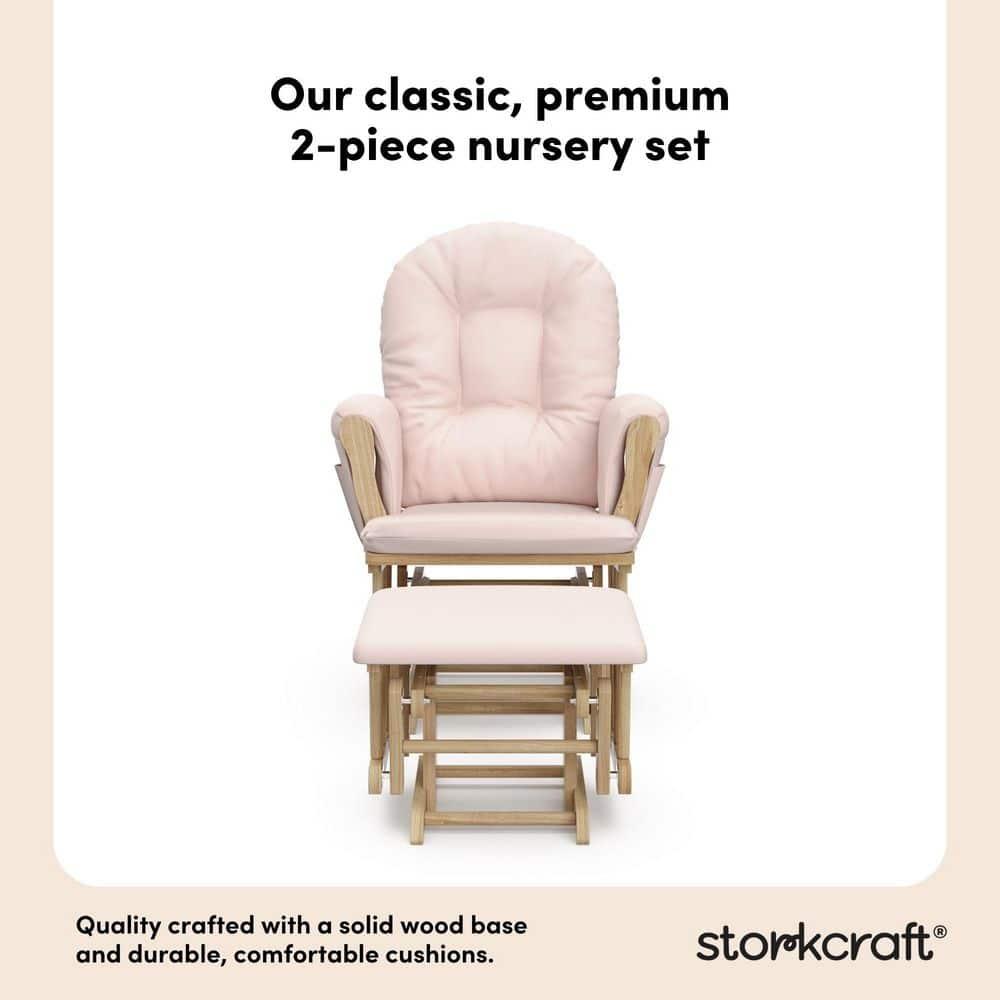 Hoop Glider with Ottoman