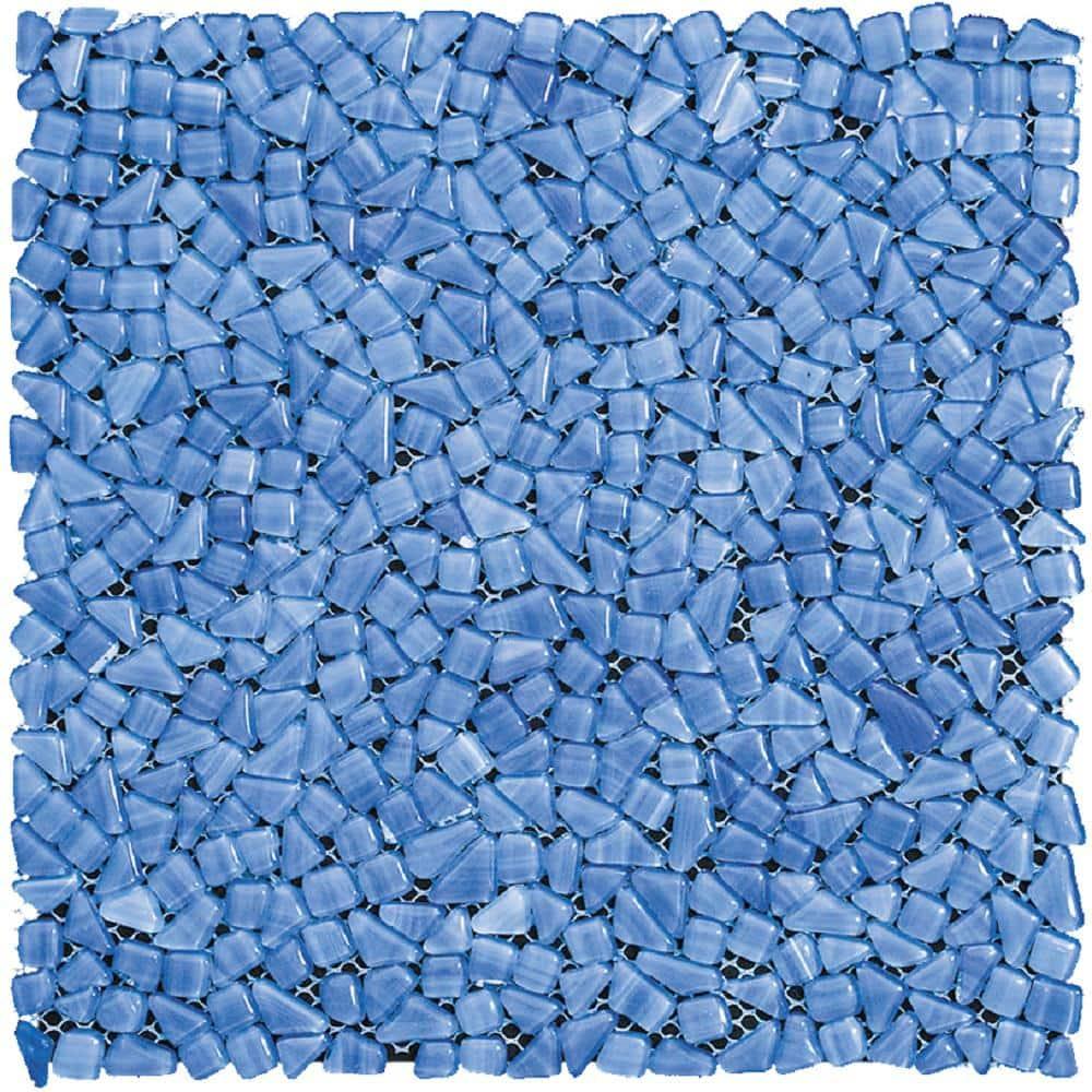 Glass Pebbles Mosaic Wall & Floor Tile