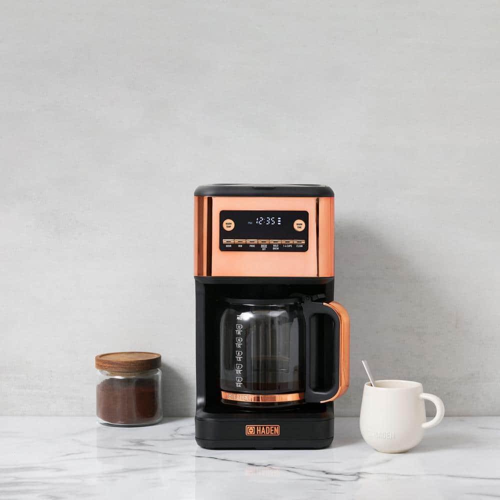 HADEN Generous Brew 14 Cup Digital Drip Coffee Maker with Control Settings
