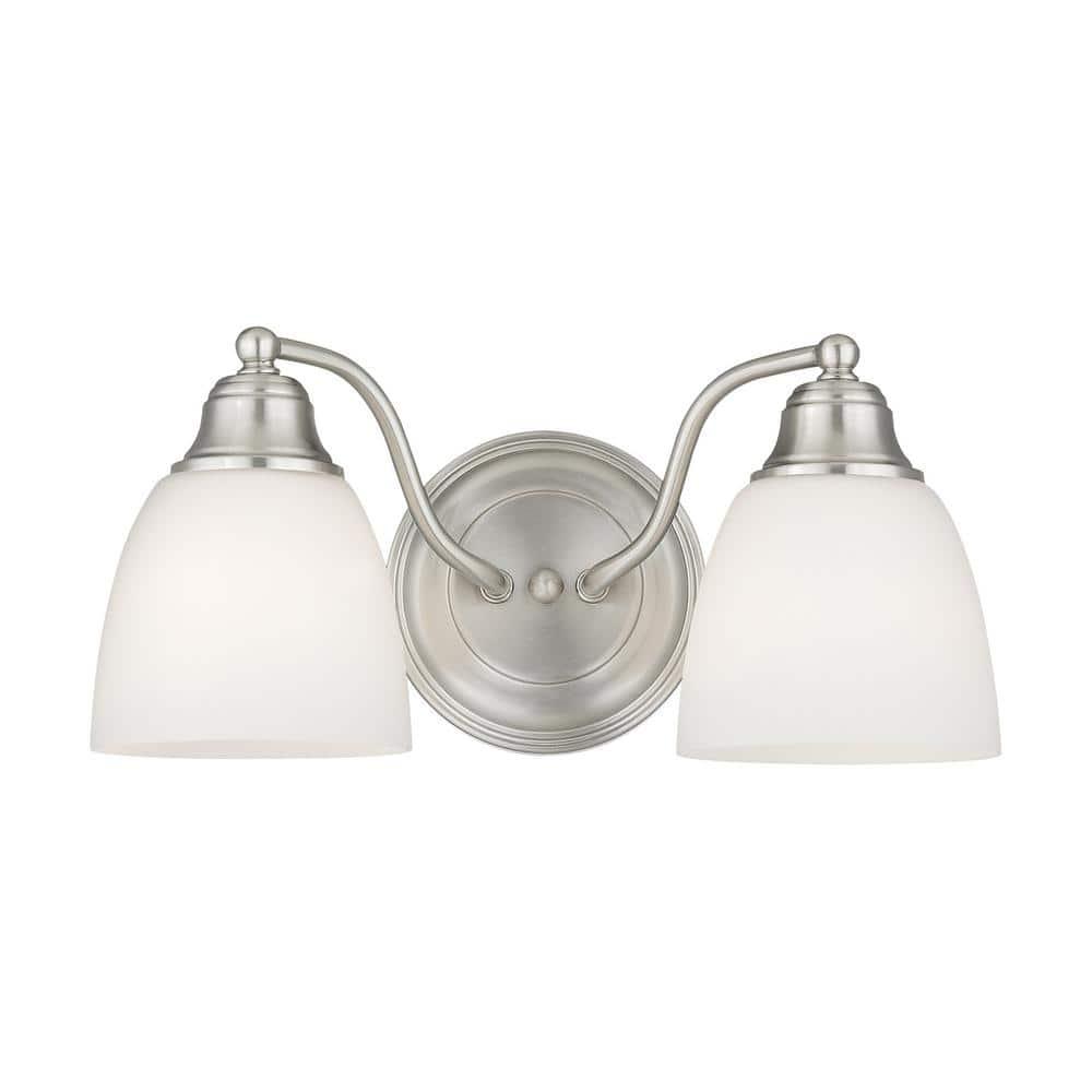 Livex Lighting Somerville 2 - Light Vanity in  Brushed Nickel